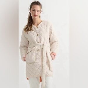 J. Crew Reversible quilted lightweight Greenwich jacket